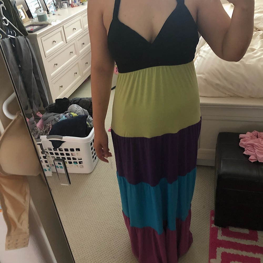 Colorful Maxi Dress
